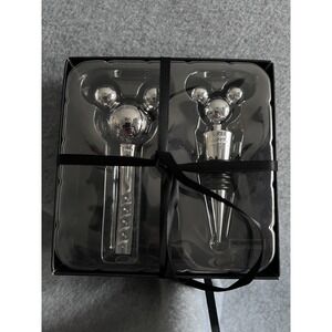 Walt Disney Parks Holiday Gift Set Mickey Mouse Wine Stopper And Cork Screw Cute